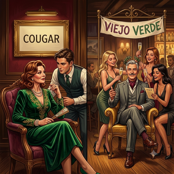 Cougar vs Viejo Verde